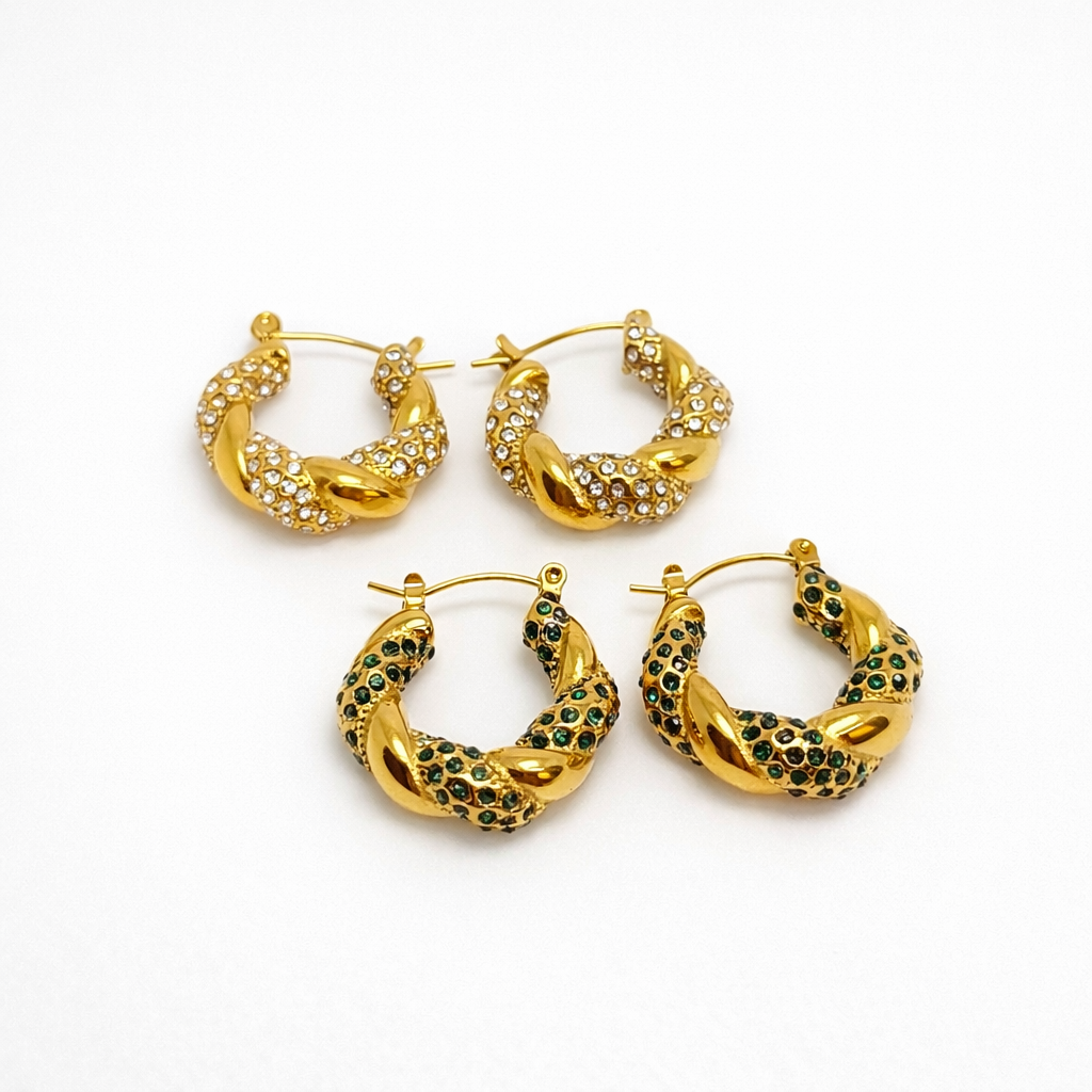 Valenza Hoops Green