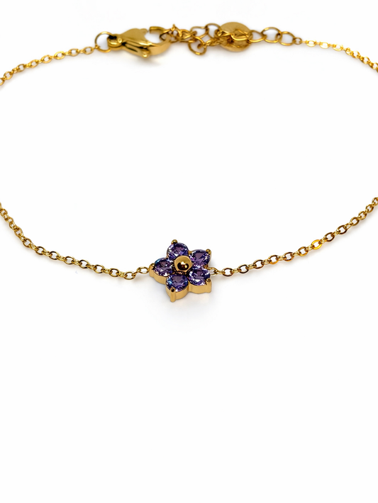 FLEURÉ D’OR BRACELET - AMETHYST