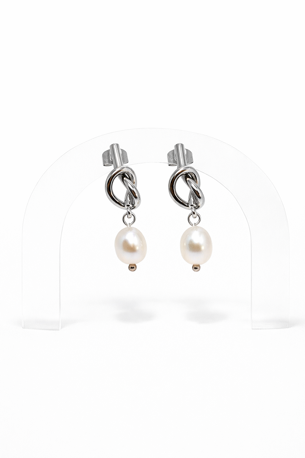 NODO Earrings - Silver