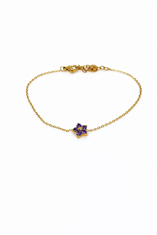 FLEURÉ D’OR BRACELET - AMETHYST