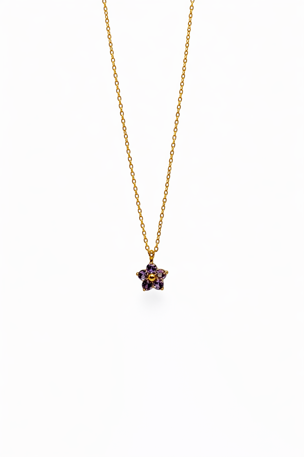 FLEURÉ D’OR Necklace - AMETHYST