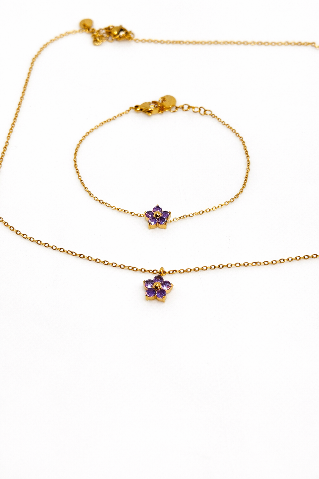 FLEURÉ D’OR Necklace - AMETHYST