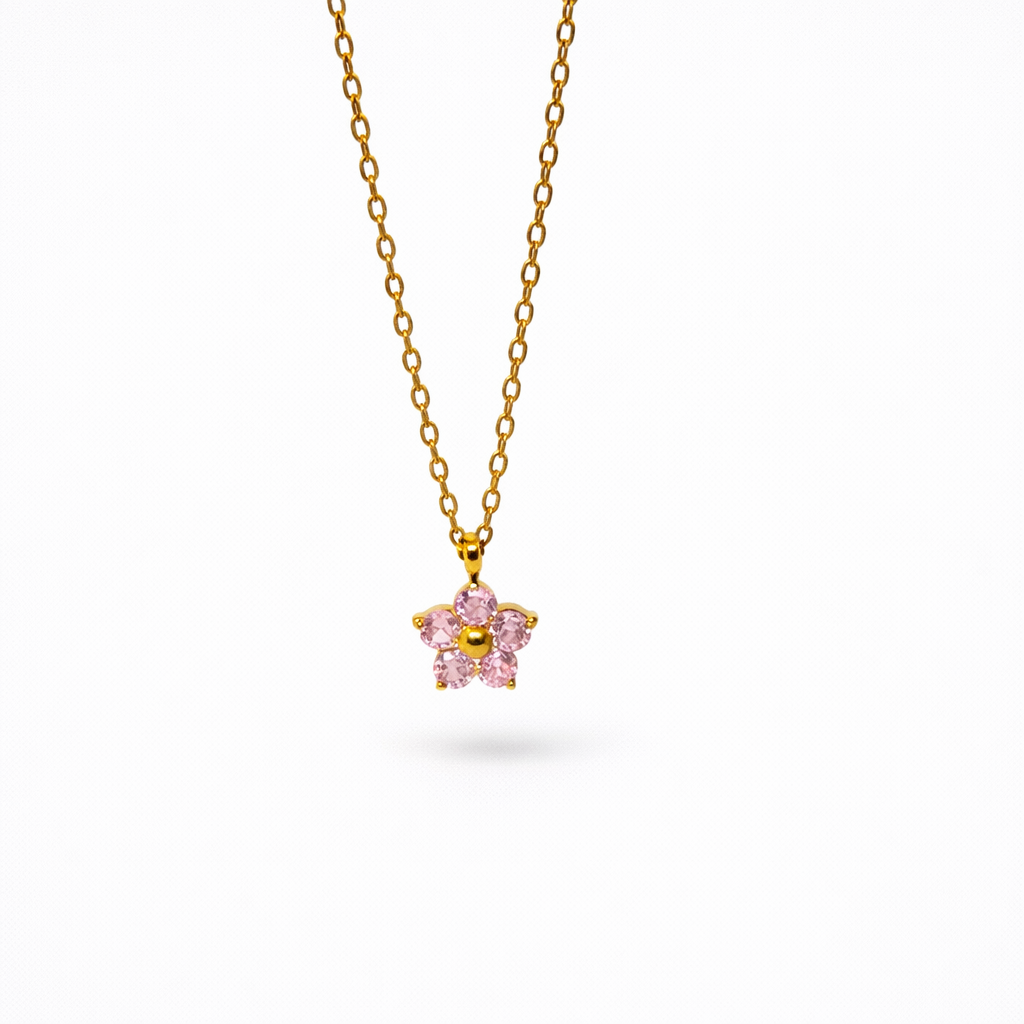 FLEURÉ D’OR Necklace - ROSÉ
