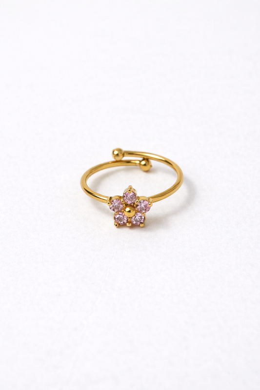 FLEURÉ D’OR Ring - Rosé